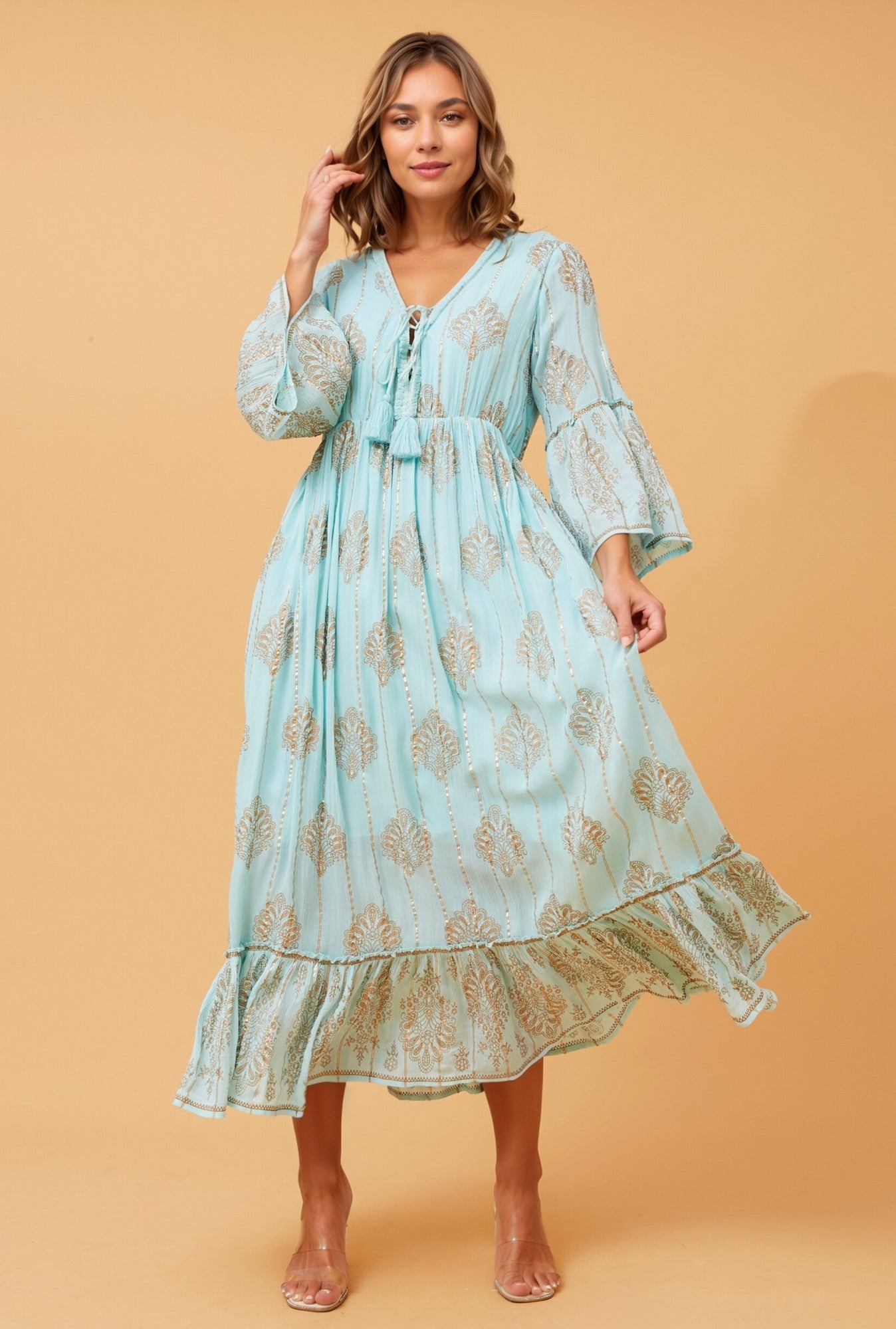 Nigella paisley boho maxi dress Buy Online Rockmans