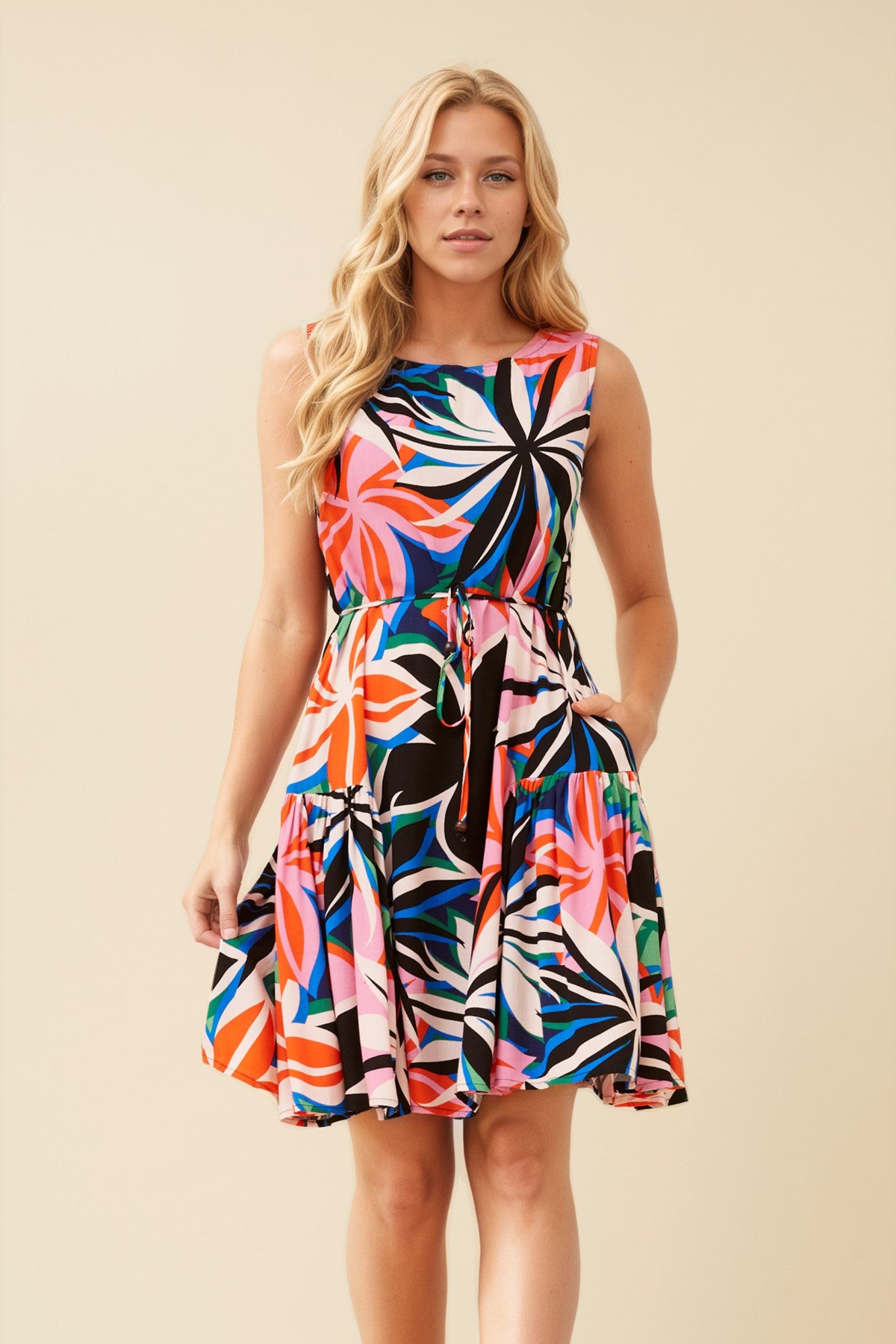 Aveda floral short dress | Buy Online | Rockmans Aveda floral short dress | Buy Online | Rockmans