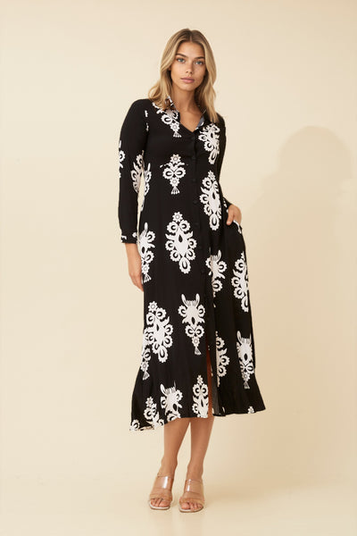 Adler Shirt Maxi Dress