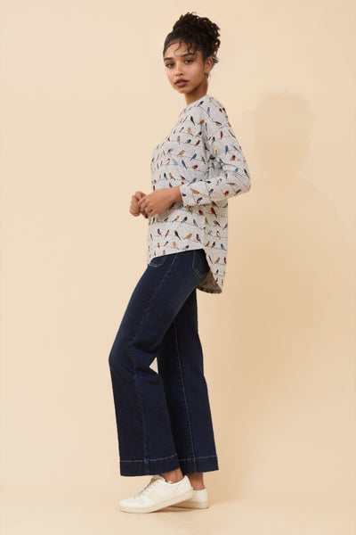 Eva bird print top & Buy Online & Rockmans